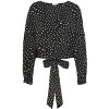 Women's Dot Print Long Sleeve Blouse Shirt - LASCANA - 4 of 4