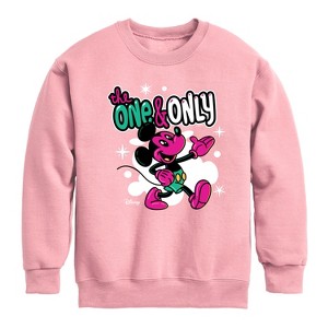 Boys' - Disney - The One And Only Graphic Long Sleeve Fleece Sweatshirt - 1 of 3
