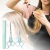 Unique Bargains Hair Cutting Scissors Barber Gown Set 4 Pcs - 3 of 4