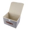 Unique Bargains Household Socks Book Towel Box Decorative Storage Bin 1 Pc - image 3 of 4