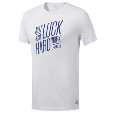 Reebok Mens Les Mill Poly Graphic T-Shirt