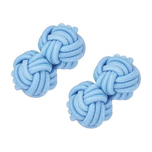 Unique Bargains Elastic Fabric Silk Knot Cufflinks for Men - 1 of 4