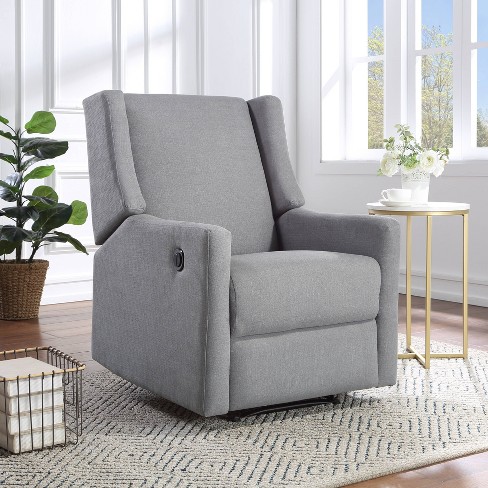 Suite Bebe Pronto Power Recliner Accent Chair - Oyster Gray Fabric : Target