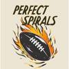 "Perfect Spirals" Flaming Football Adult Short Sleeve Tee - 2 of 2