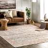 Nuloom Marlena Faded Floral Pet Friendly Machine Washable Area Rug - 2 of 4