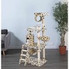 Go Pet Club 62" Classic Cat Tree with Sisal Covered Posts F67 - 2 of 2