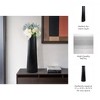 Metal Decorative Vase Freestanding Floor Vase - Glam Modern Accent for Home, Office, Bedroom, Living Room - Elegant Textured Design - 36" Black - 4 of 4