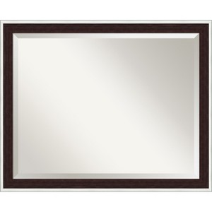 Amanti Art Maya Beveled Framed Bathroom Vanity Wall Mirror - 1 of 4