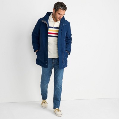 Lands' End Men's Big and Tall Squall Waterproof Insulated Parka - 4X Big Tall - Deep Sea Navy — фото 2