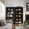 5-Tier Wooden Bookshelf, 67.4" Display Bookcase with 5 Shelves for Home Office, Living Room & Bedroom Storage & Organization - 3 of 4