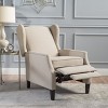 Sapphtopaz Modern Recliner Chair for Bedroom Accent Chair Upholstered Armchair with Wing Back and Studded Push Back Chair for Living Room - 2 of 4