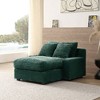 CAVINAS 55" Modern Luxury Sofa Couch, Corduroy Upholstery Sleeper Sofa Bed, for Living Room - 3 of 4