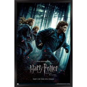 Trends International Harry Potter and the Deathly Hallows - Running Framed Wall Poster Prints - 1 of 4