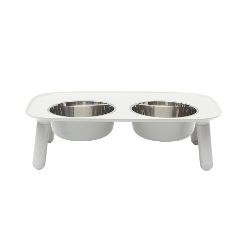 Messy mutts hotsell elevated double feeder