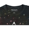 Seven Times Six Pink Floyd Men's Dark Side Of The Moon Prism Splatter Dye Adult T-Shirt Multicoloured - 3 of 3