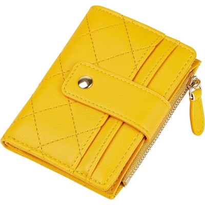 FATMOON Women’s Bifold Leather Wallet with Zip Coin Pocket - Easy to Use Card Holder for Credit Cards, ID, Cash & Coins