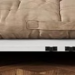 dark brown and white