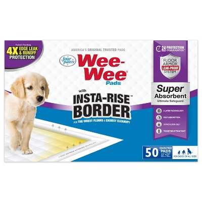 Dog pee hot sale pads target