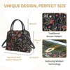 Signare USA Morning Garden Black Convertible Top Handle Handbag - 4 of 4
