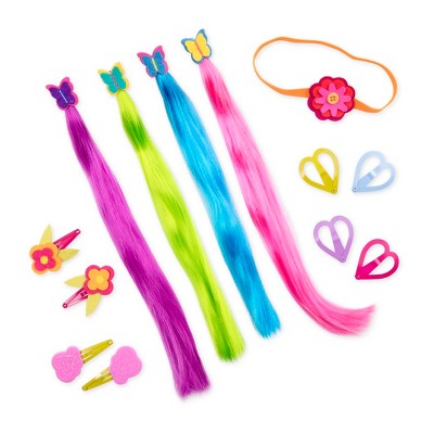 barbie hair accessories set