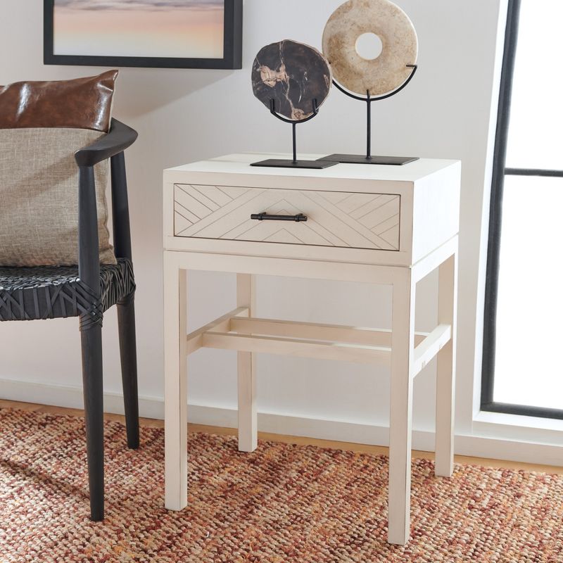 Ajana 1 Drawer Accent Table  - Safavieh, 3 of 10