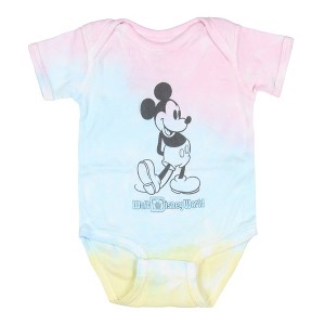 Seven Times Six Walt Disney World Baby Girl Mickey Mouse Tie-Dye Infant Onesie Bodysuit Multicoloured - 1 of 4