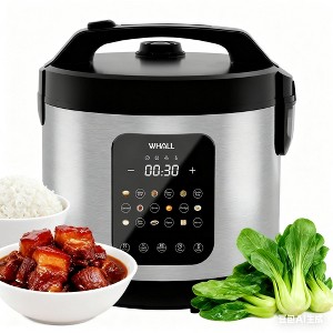 WHALL Rice Cooker – 10-Cup Uncooked / 20-Cup Cooked Capacity, Multi-Function Steamer, Slow Cooker - 1 of 4