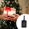 Unique Bargains Letter Luggage Tag Black 1 Pc - 4 of 4