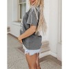 Amaryllis Women’s Nashville Graphic Tee Oversized Fit Short Sleeve Crew Neck Music City Inspired Printed T-Shirt - 3 of 4