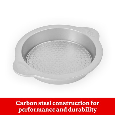 Betty Crocker Silver Carbon Steel Non-stick Round Cake Pan
