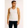 Galaxy By Harvic Men's Heavyweight Ribbed Tank Top-5 Pack - 3 of 4