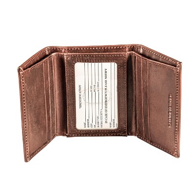 Evergreen Pittsburgh Penguins Crazy Horse Collection Tri-Fold Wallet