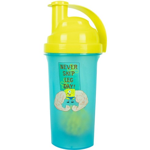 BlenderBottle Classic Loop Top Shaker Bottle, 28-Ounce, Clear