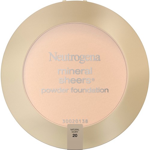 Neutrogena Mineral Sheers Compact Powder - 20 Natural Ivory, Natural Ivory 20