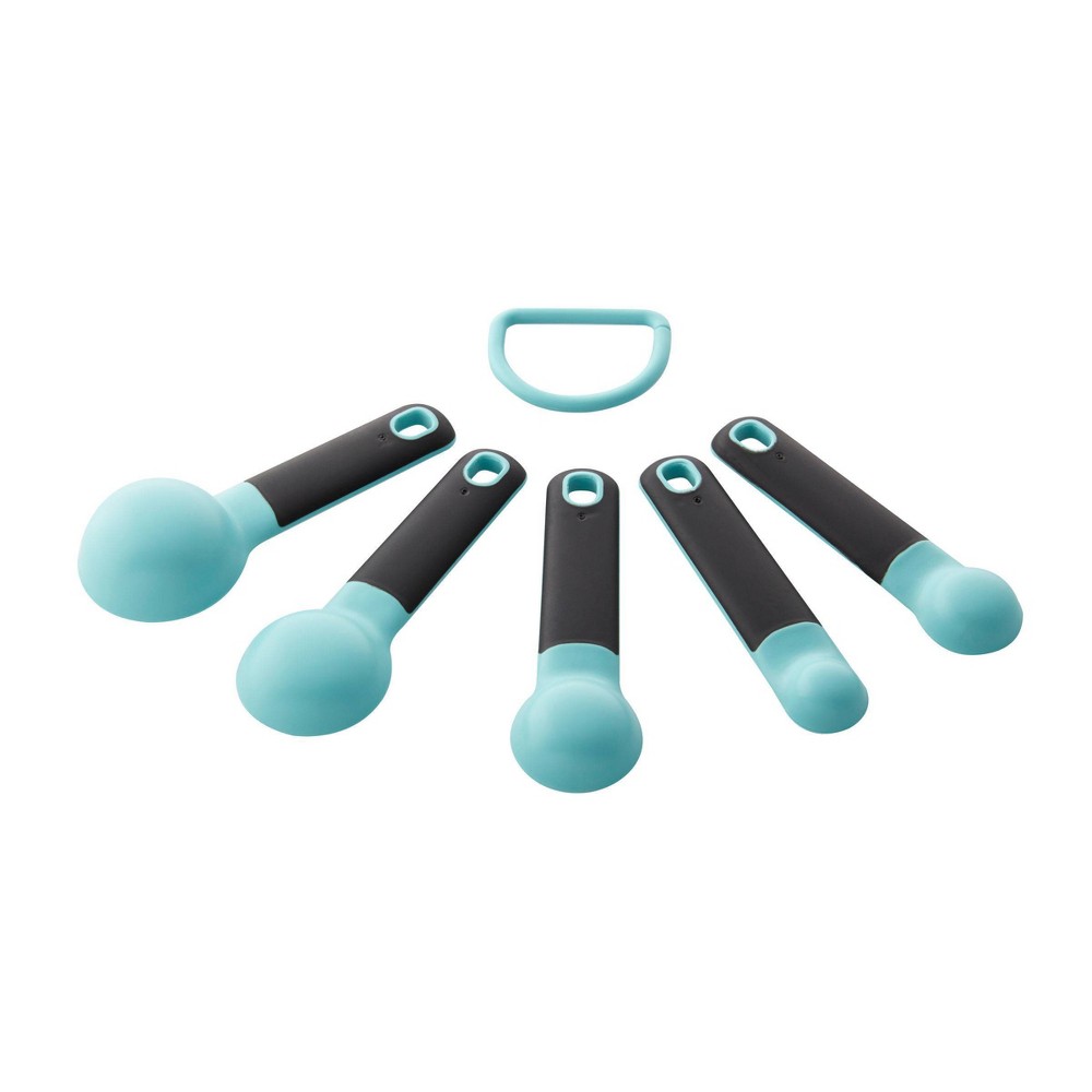 Photos - Other Accessories KitchenAid Measuring Spoons Aqua Sky 