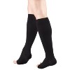 Truform 20-30 mmHg Medical Compression Stockings, Smooth Stretch Microfiber, Knee High, Open Toe - 3 of 4