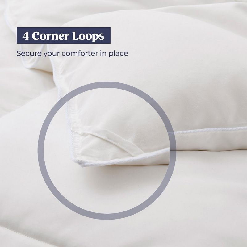Peace Nest White Goose Down Comforter Duvet Insert Soft 360 Thread Count Fabric, 5 of 9