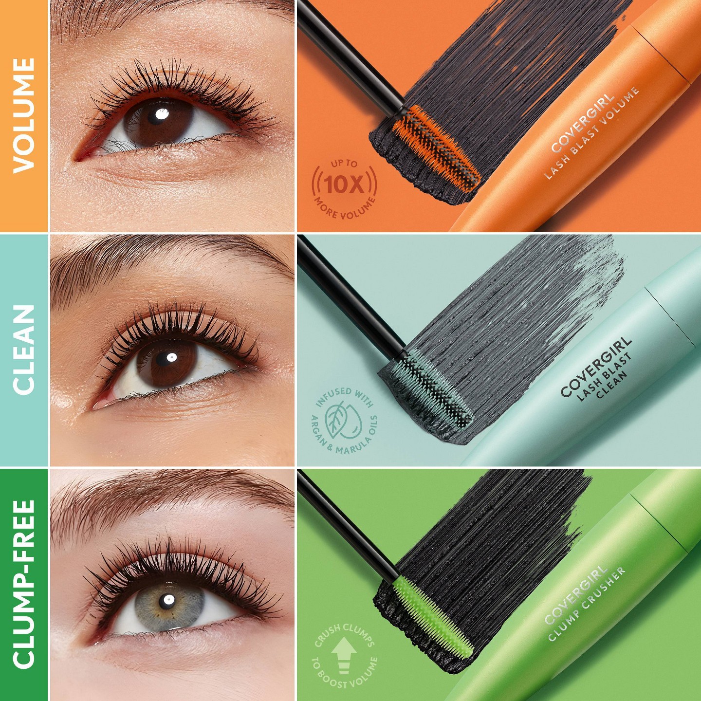 Тушь для ресниц COVERGIRL LashBlast Volume, 800 Very Black, 0.44 fl oz, цвет: Чёрный — фото 8