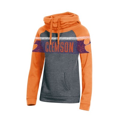 clemson short sleeve hoodie