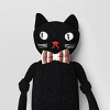 Knit Cat Sitabout Character Figurine - Hyde and EEK! Boutique™ Black - 3 of 3