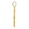 Black Bow Jewelry 14K Gold Plated Joe Morgan Signature SM Enamel Baseball Pendant - 2 of 4