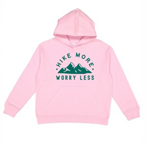 The Juniper Shop Hike More Worry Less Mountain Youth Hoodie - 1 of 4