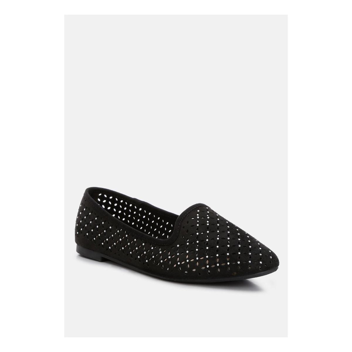 Обувь London Rag Womens Gordon Perforated Ballerinas 10 — фото 8