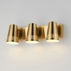 Maxim Lighting Helsinki 3 - Light Vanity in  Natural Aged Brass - 3 of 4