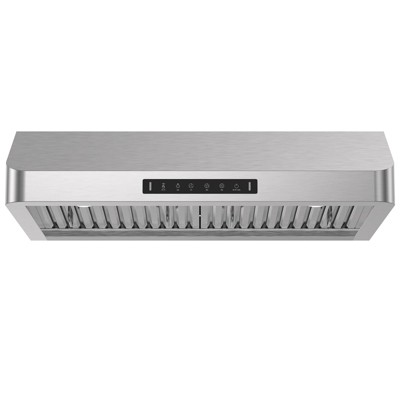 600 CFM Ducted Under Cabinet Range Hood in Stainless Steel with Gesture Sensing and Permanent Baffle Filter