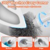JANSNO Bathroom Toilet Brush & Plunger Set with PP Handle for Deep Cleaning - 4 of 4