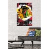 Trends International NHL Chicago Blackhawks - Maximalist Logo 23 Unframed Wall Poster Prints - 2 of 4
