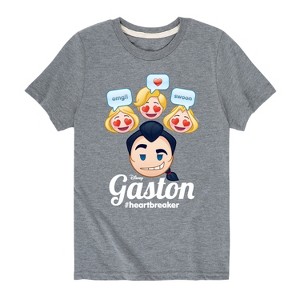 Boys' - Disney - Gaston Heartbreaker Short Sleeve Graphic T-Shirt - 1 of 4