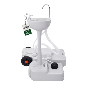 Hike Crew Portable Sink & Waste Tank, Portable Hand Washing Station W/4.5 Gal Capacity & 8 Gal Tank - 1 of 4
