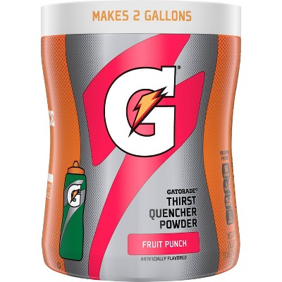 Gatorade Fruit Punch Powder Cannister Sports Drink - 18.4oz